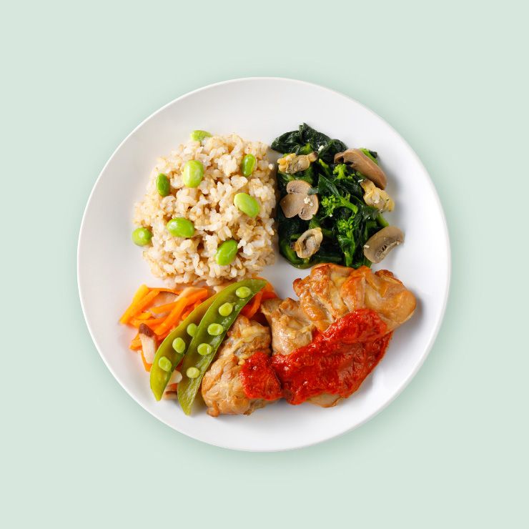 冷凍弁当　WooFoods　食事　栄養